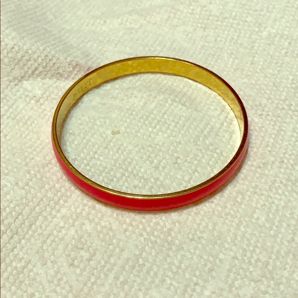 Pink J. Crew Enamel Bracelet